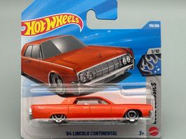 Hot Wheels `64 Lincoln Continental 1:64 Neu OVP